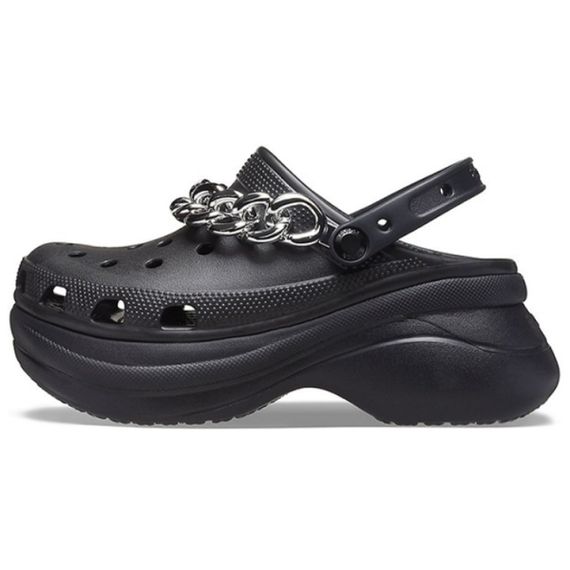 Crocs Classic Clog 'Black Silver'