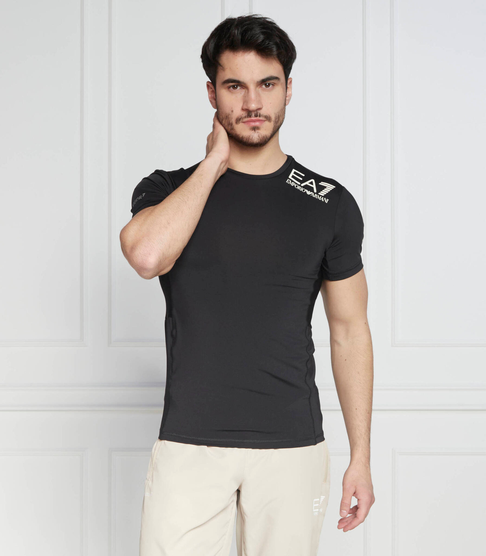 футболка EA7 - черный(8NPT12 PJ3UZ)