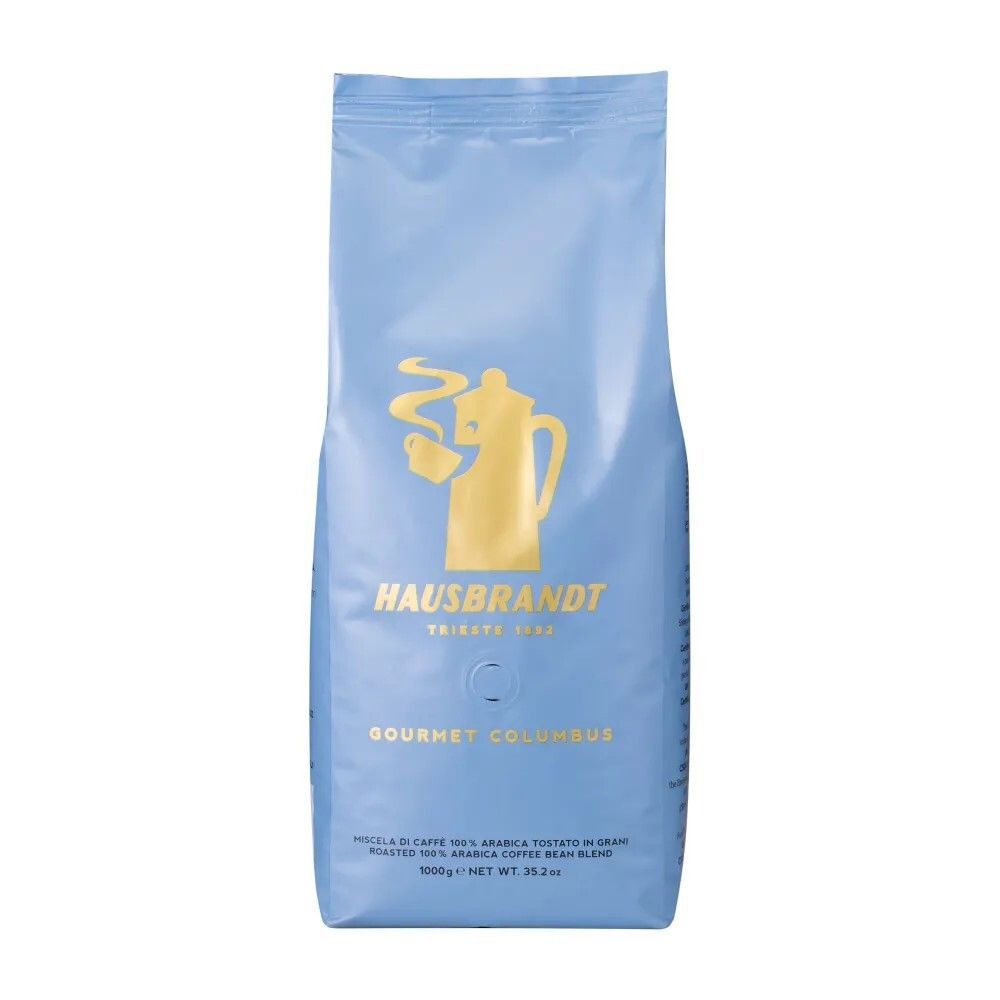 Кофе в зернах Hausbrandt Columbus 1 кг 2 шт