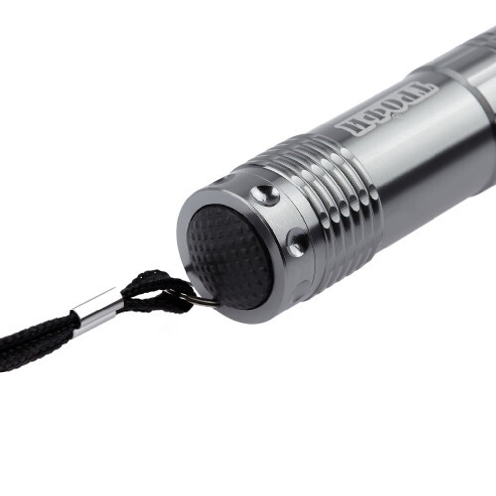 Светодиодный фонарь Трофи TM9 ручной на батарейках алюминиевый