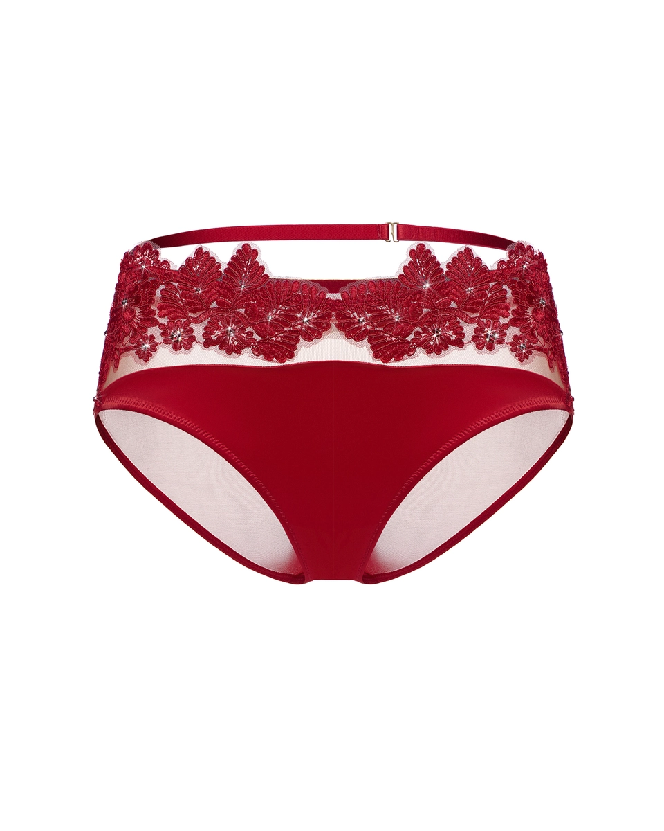 трусы Kiara red crystal красные