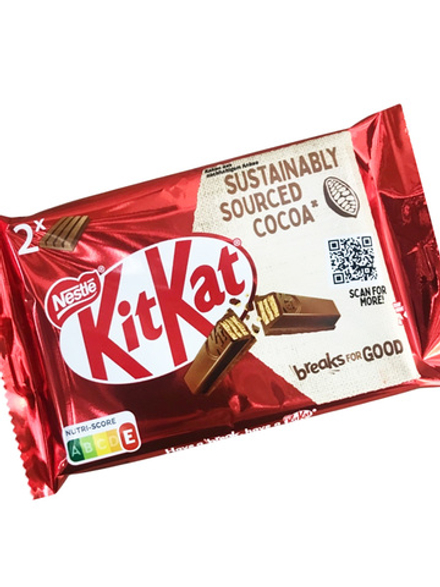 Шоколадный батончик KITKAT Fingers молочный 83 г