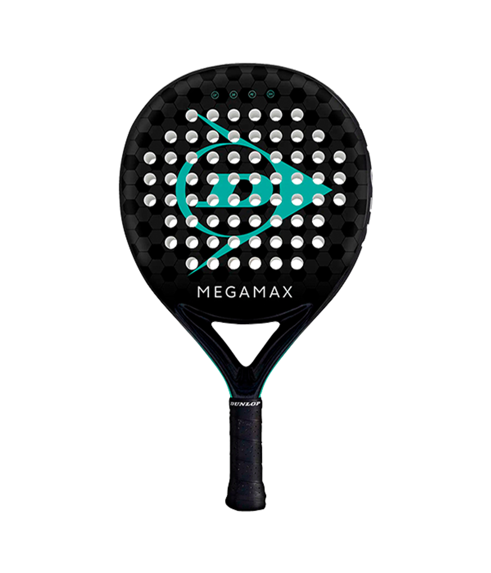 Ракетка Dunlop Megamax Black 2025 — стиль, стабильность и мощь на корте