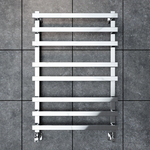 Полотенцесушитель водяной хром Keerol LP1 800x500, вент. углов. 3/4"х1/2" г/ш (пара)