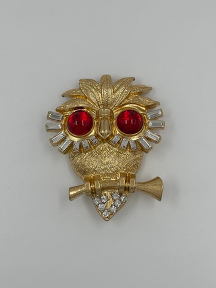 Брошь Сова Trifari