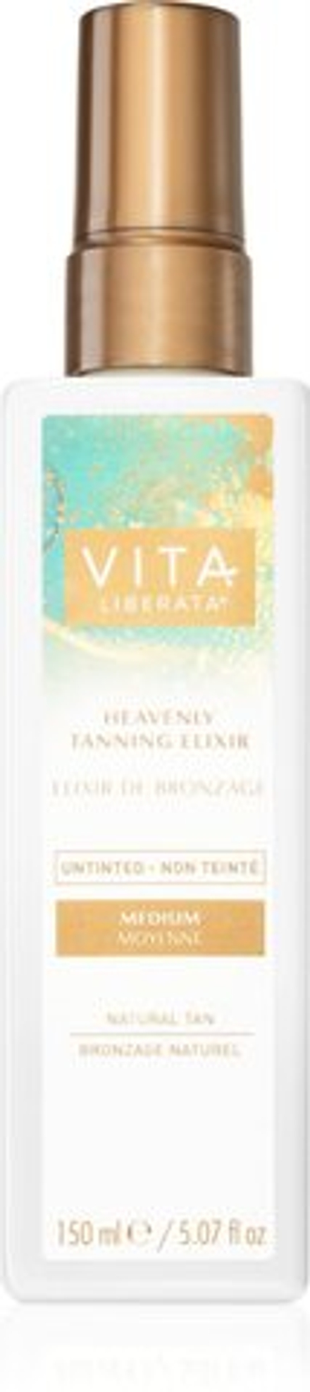 Vita Liberata Heavenly Tanning Elixir Untinted - лосьон автозагар для тела /  Medium 150  ml  / GTIN 5060850670346