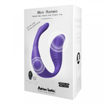 Двойной вибратор для клитора и точки G Mini Romeo с пультом ДУ от Adrien Lastic