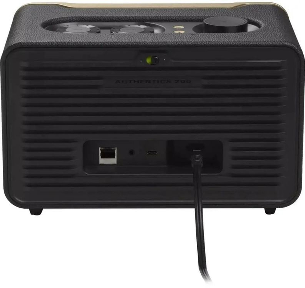 Колонка портативная JBL Authentics 200, 90Вт, черный [jblauth200blkuk]