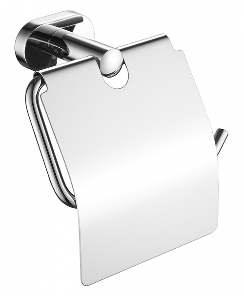 5109 Держатель для туалетной бумаги с крышкой  (ХРОМ) ViEiR  (40/1шт)