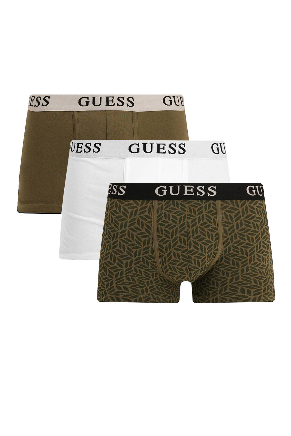 Трусики-боксеры 3шт. Guess Underwear - белый(U3BG15 K6YW0)