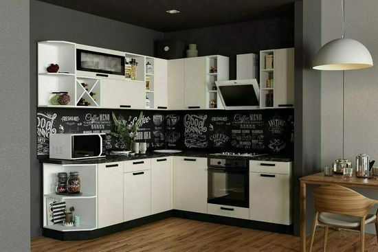 вариант компоновки модульная кухня ОСЛО