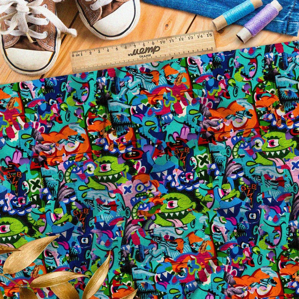 Ткань шифон настоящие монстры!