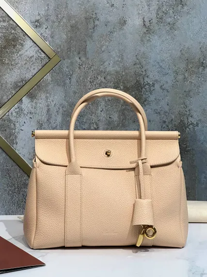Сумка Loro Piana Loom L25 из зернистой кожи