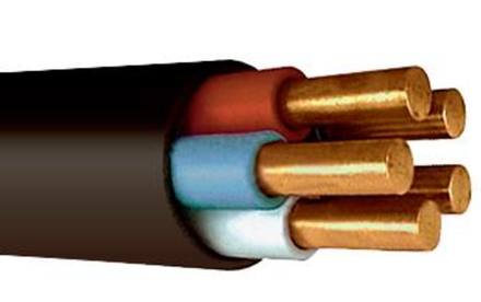 Кабель ВВГ нг-LS  ГОСТ 5х6мм² (100м) «ККЗ»