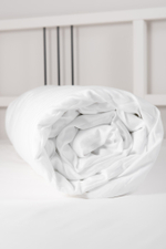 UTOPIA Пододеяльник, сатин белый страйп