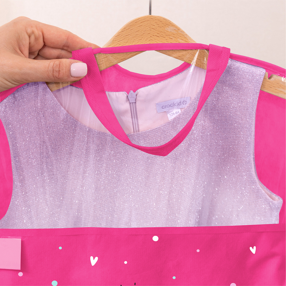 Детский чехол с карманами 80х50. Зайка