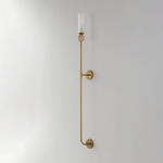 Бра Crystal Lux SIMPLY AP1.2 BRASS