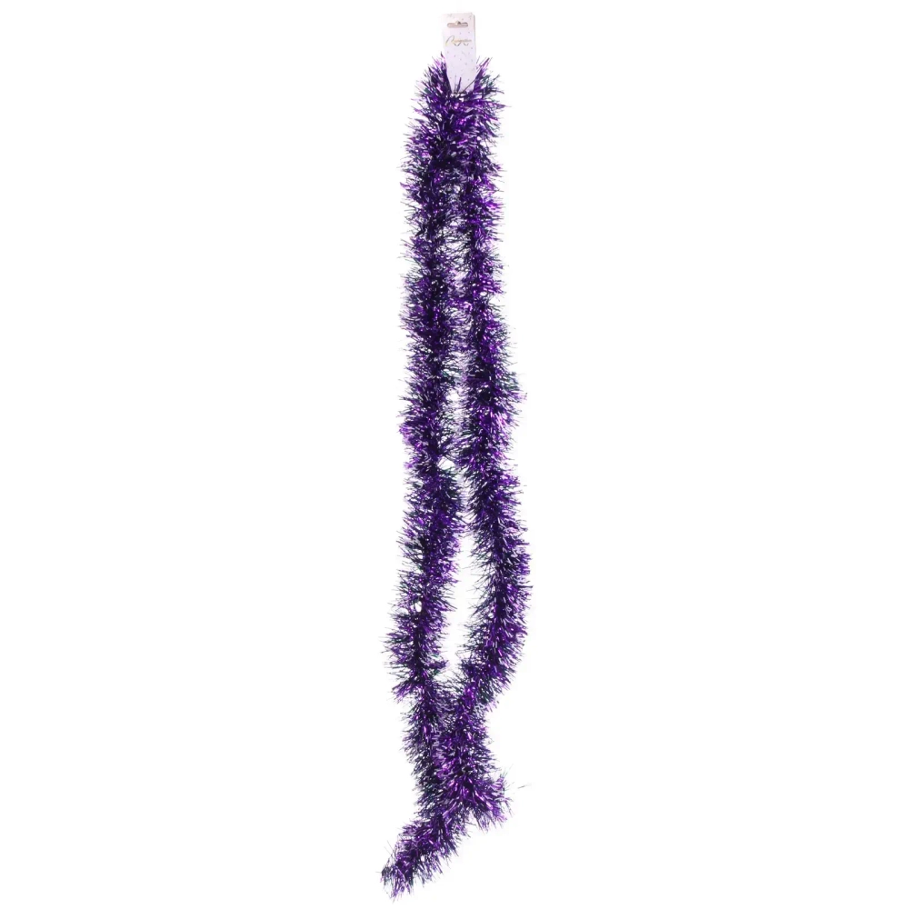 Мишура 2 м 9 см «Вечерняя роскошь», Фиолетовый