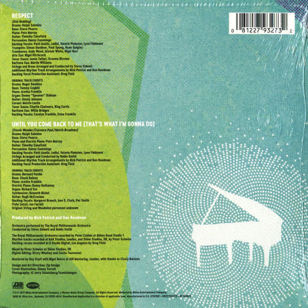 Aretha Franklin With The Royal Philharmonic Orchestra / Respect + Until You Come Back To Me (That's What I'm Gonna Do)(7" Vinyl Single)