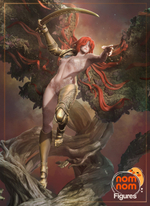 Фигурка Маления Клинок Микеллы богиня гнили Кольцо Элдена Malenia blade of miquella Goddess of Rot Elden Ring