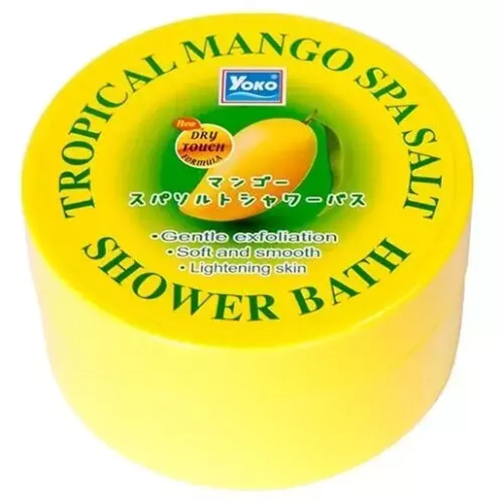 Скраб солевой для тела с манго YOKO Tropical Mango Spa Salt Shower Bath 240g