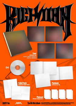 (ПРЕДЗАКАЗ) Альбом aespa - RICH MAN 6th Mini Album BURST 5 Version SET