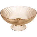 Фруктовница пластиковая «Грани» 24,5*12см, микс цветов