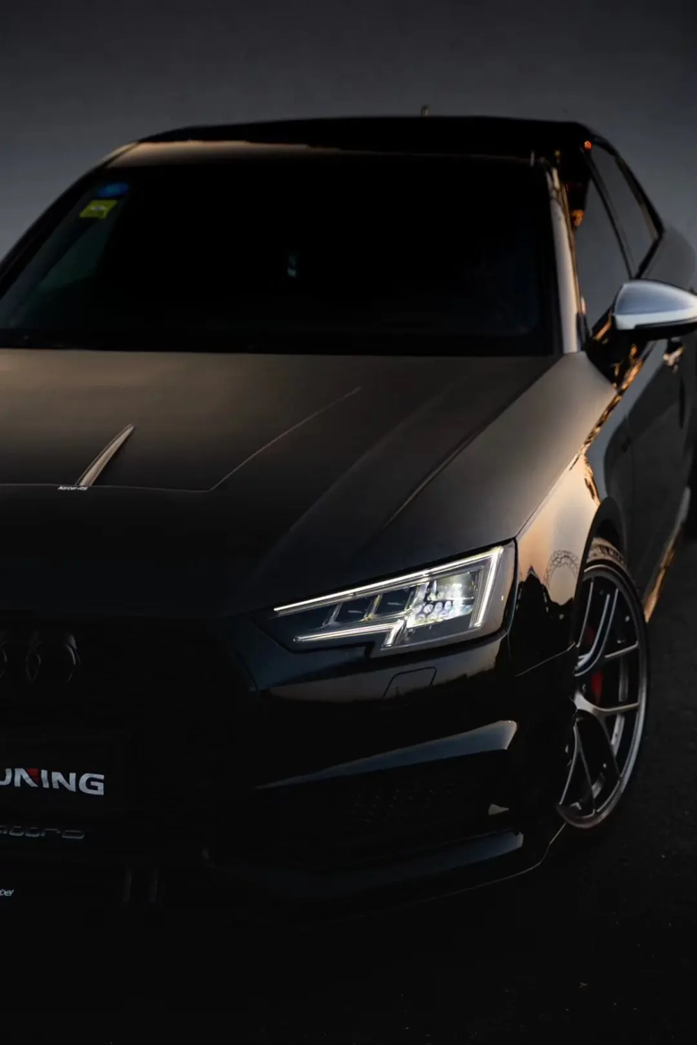 Карбоновый капот для AUDI RS4 & S4 & A4 S LINE & A4 & AVENT & ALL ROAD 2017-2021 B9 B9.5 Ауди