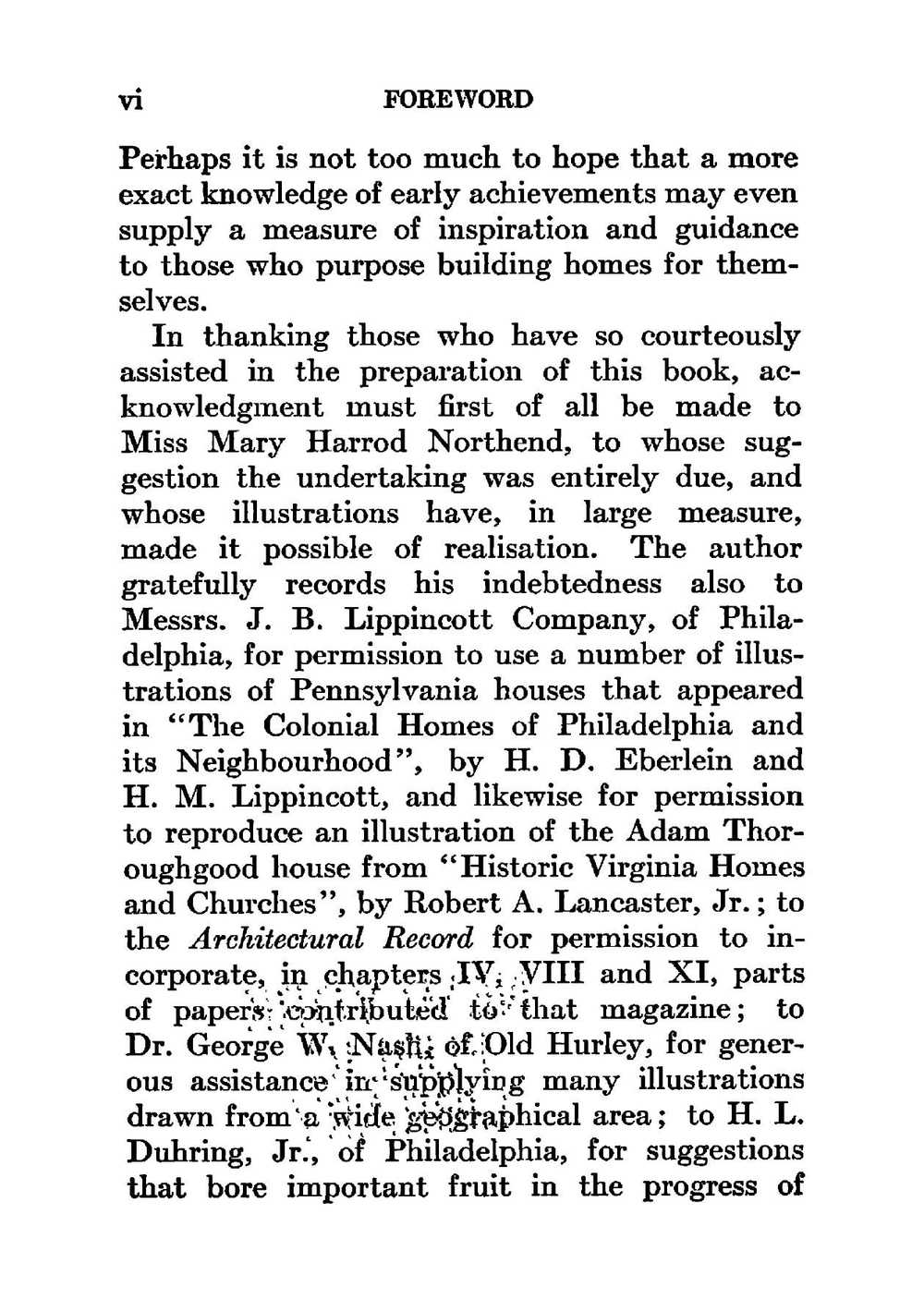 The architecture of colonial America | Harold Donaldson Eberlein