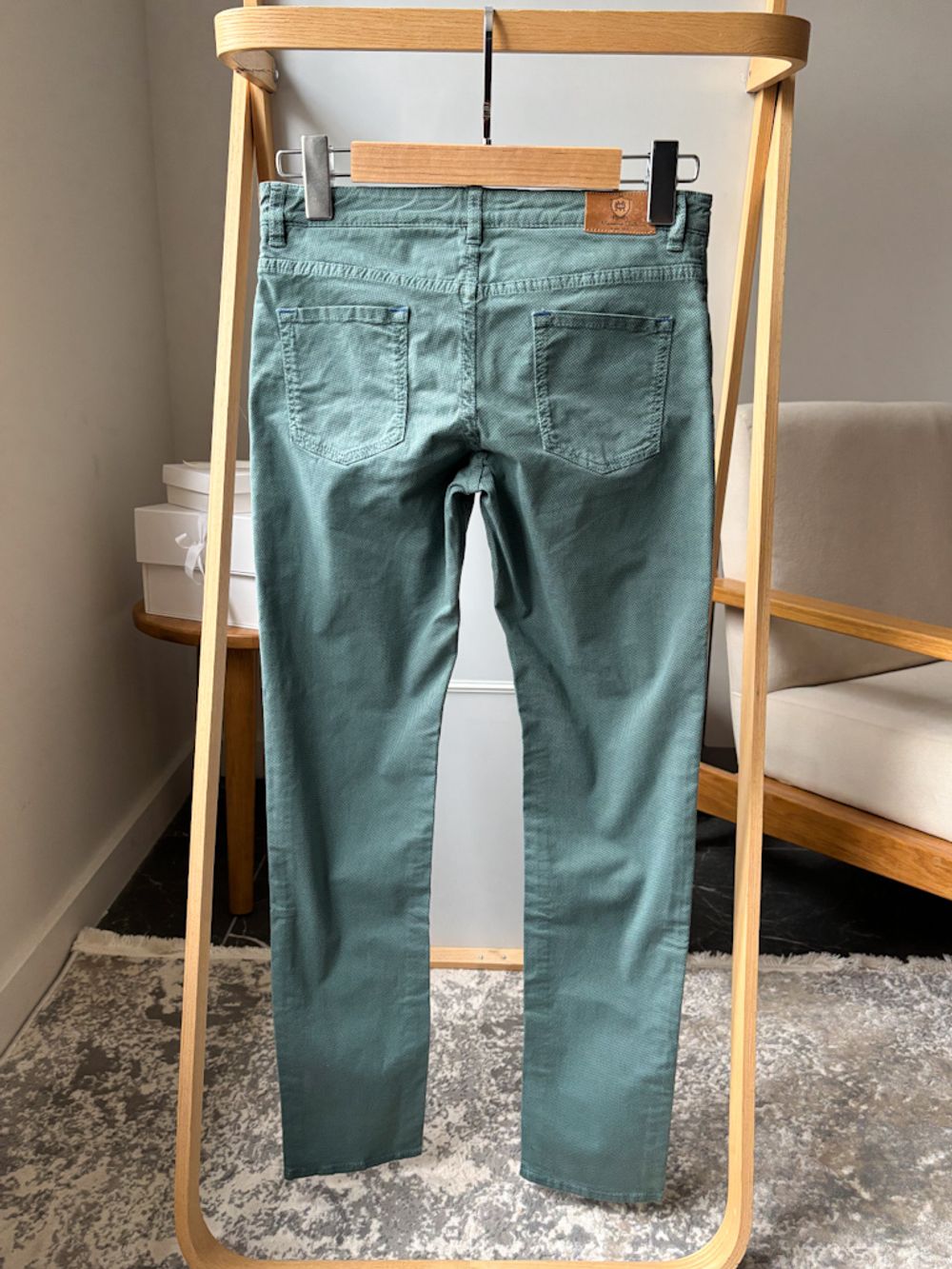 Новые хлопковые брюки Massimo Dutti, 146-152