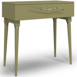 Консоль Арт Колор matte Классик Сильвер Зеленая олива матовая