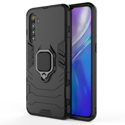 Противоударный чехол с кольцом Panther Case для Realme XT