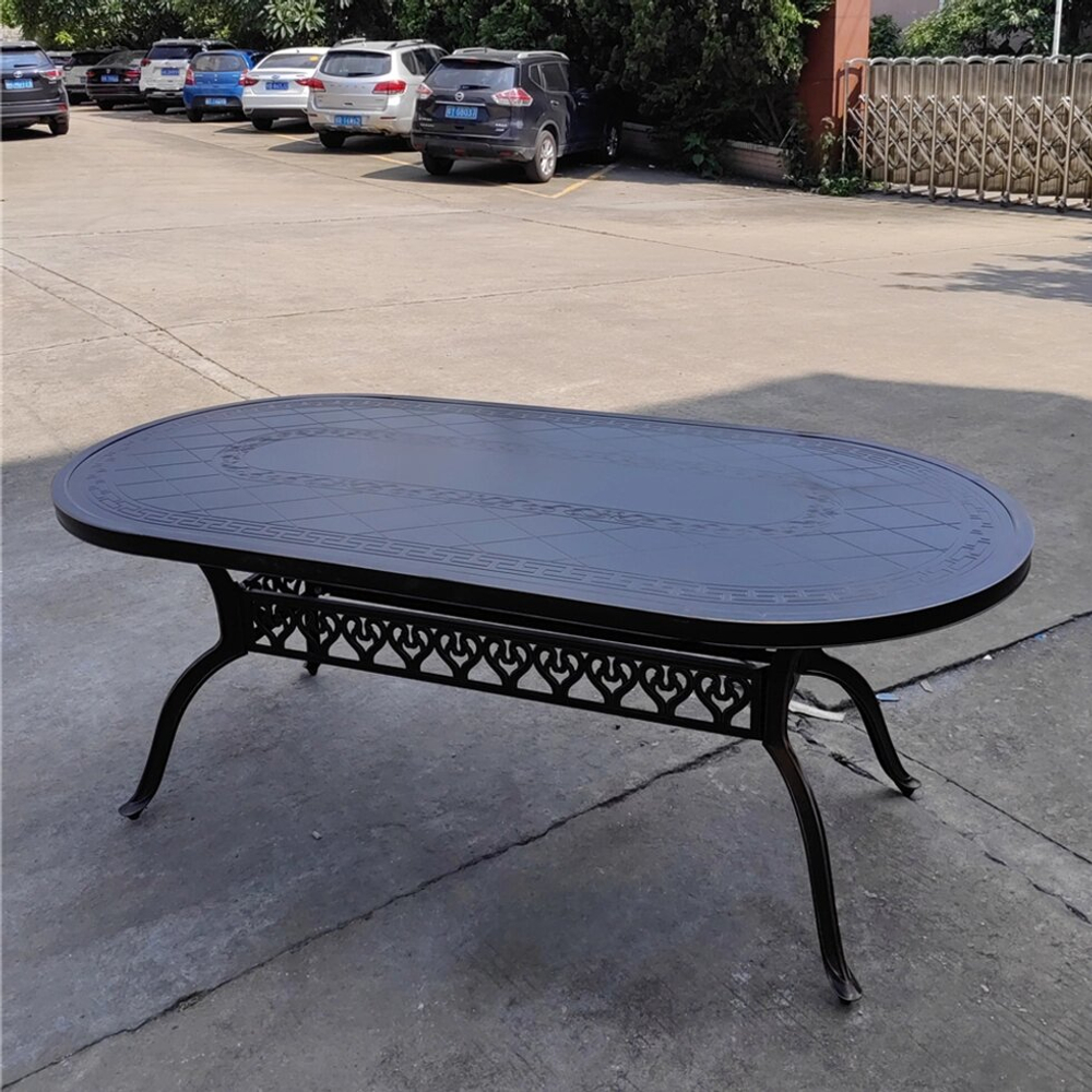 Комплект мебели из литого алюминия Stockholm 6/02