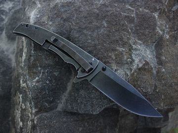 Складной нож МАСТЕР К Протектор M9678 c клинком из стали 3Cr13MoV, рукоять Stainless Steel