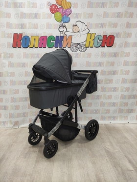 Коляска модульная 3в1 Sola Trio Comfort графитовый серый