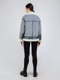 Дубленка авиатор натуральная зимняя