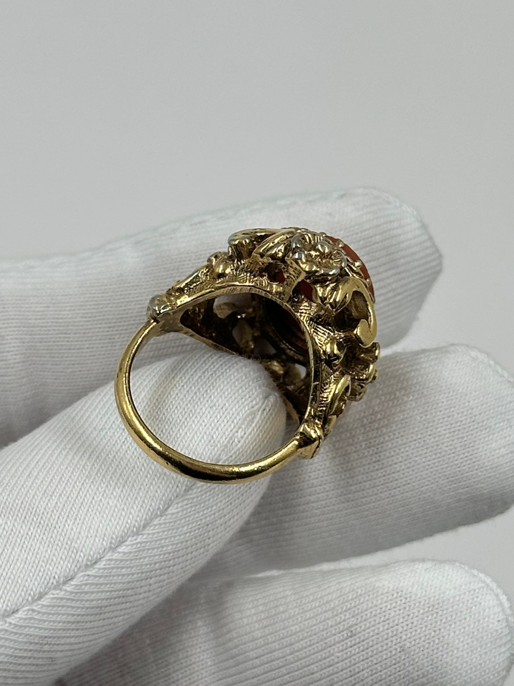 Кольцо с камеей