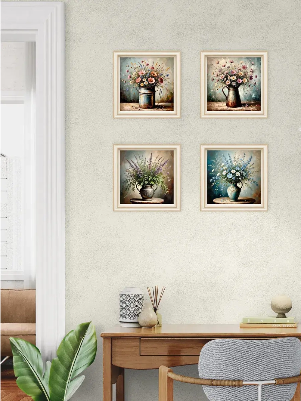 Картина на стену интерьерная на холсте 23*23 см