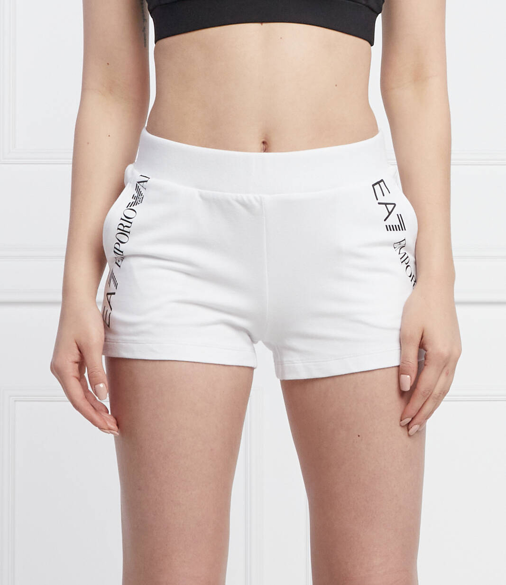 шорты EA7 - белый(3LTS54 TJCQZ)