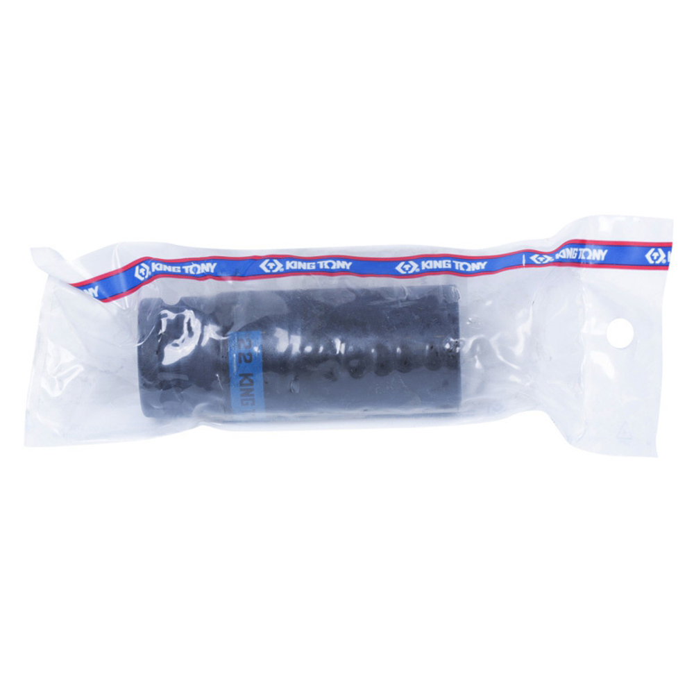 KING TONY (443522M) Головка торцевая ударная глубокая шестигранная 1/2", 22 мм