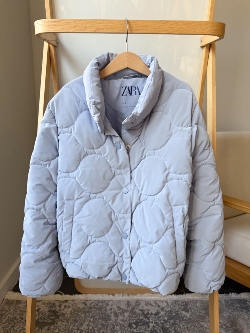 Стёганая куртка Zara, 134