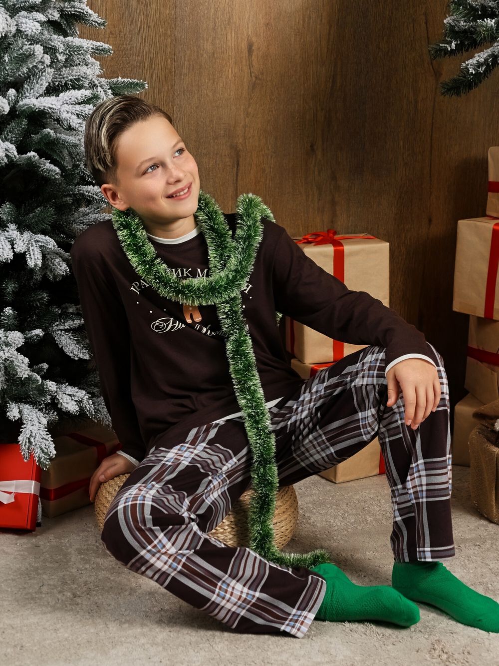 Костюм для мальчика Твикс-2 Виотекс КОРИЧНЕВЫЙ