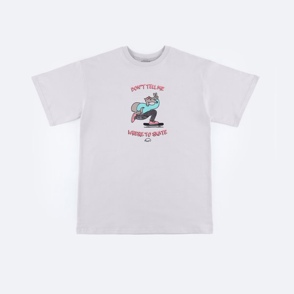 Футболка Anteater Tee 352 Skate (light-grey) артикул: - купить в магазине Дайс