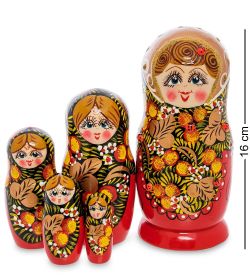Народные промыслы МР-11/ 8 Матрешка 5м «Варенька» ср.