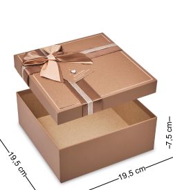 WF-191-B Набор коробок из 3 шт, коричневый