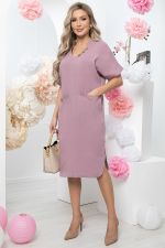 Платье "Асель" (пудра) П5518 LT Collection