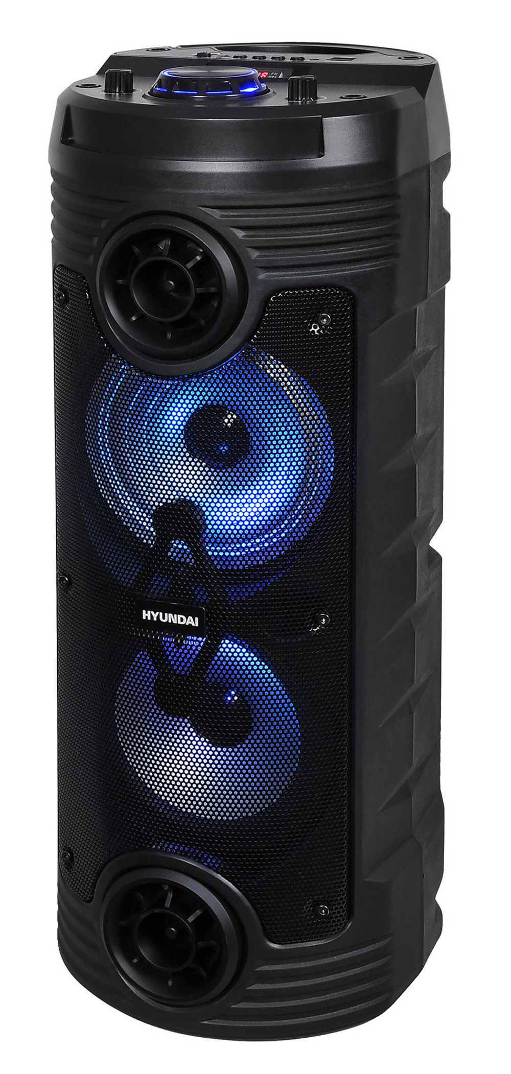 Минисистема Hyundai H-MC170 черный 80Вт/FM/USB/BT/SD/MMC