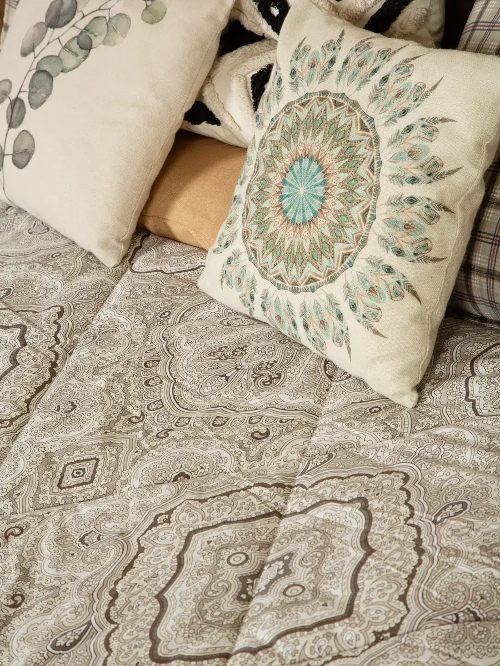 Одеяло лен двуспальное 172 х 205 утепленное зимнее льняное