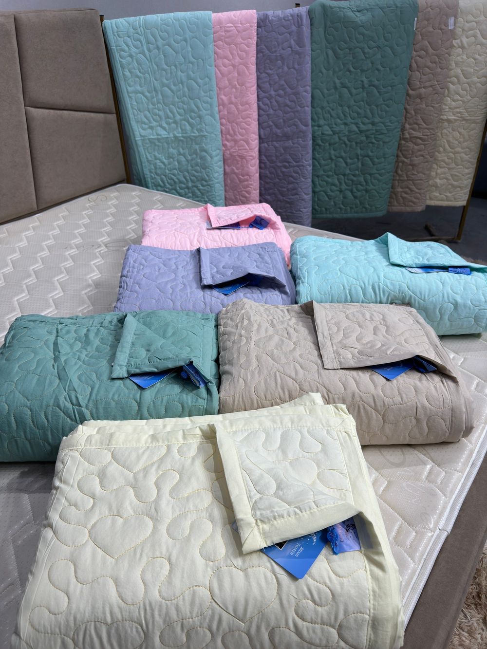 Покрывало летнее СЕРДЕЧКИ 2сп