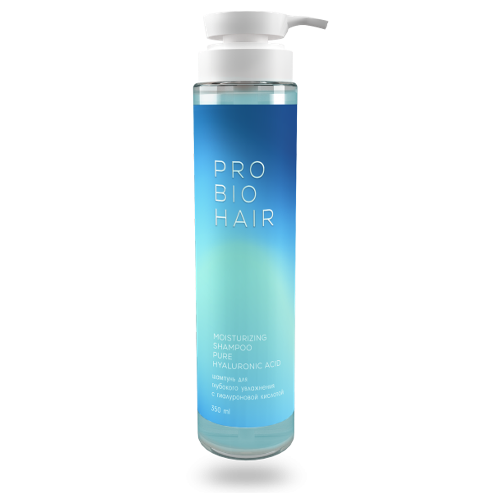 PRO BIO HAIR MOISTURIZING SHAMPOO увлажняющий шампунь с гиалуроновой кислотой, 350 мл, Levrana